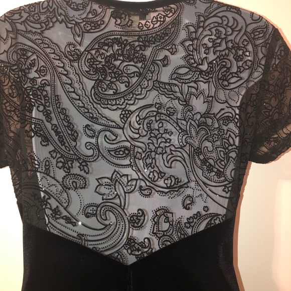 Connected Apparel black evening dress - Picture 4 of 5